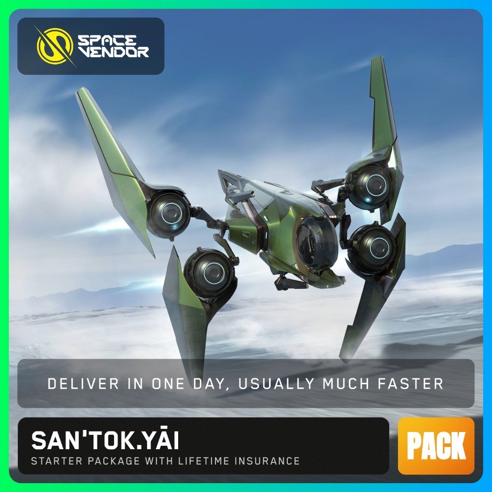 Star Citizen San’tok.yāi LTI Starter Game Pack CCUd – Space Vendor