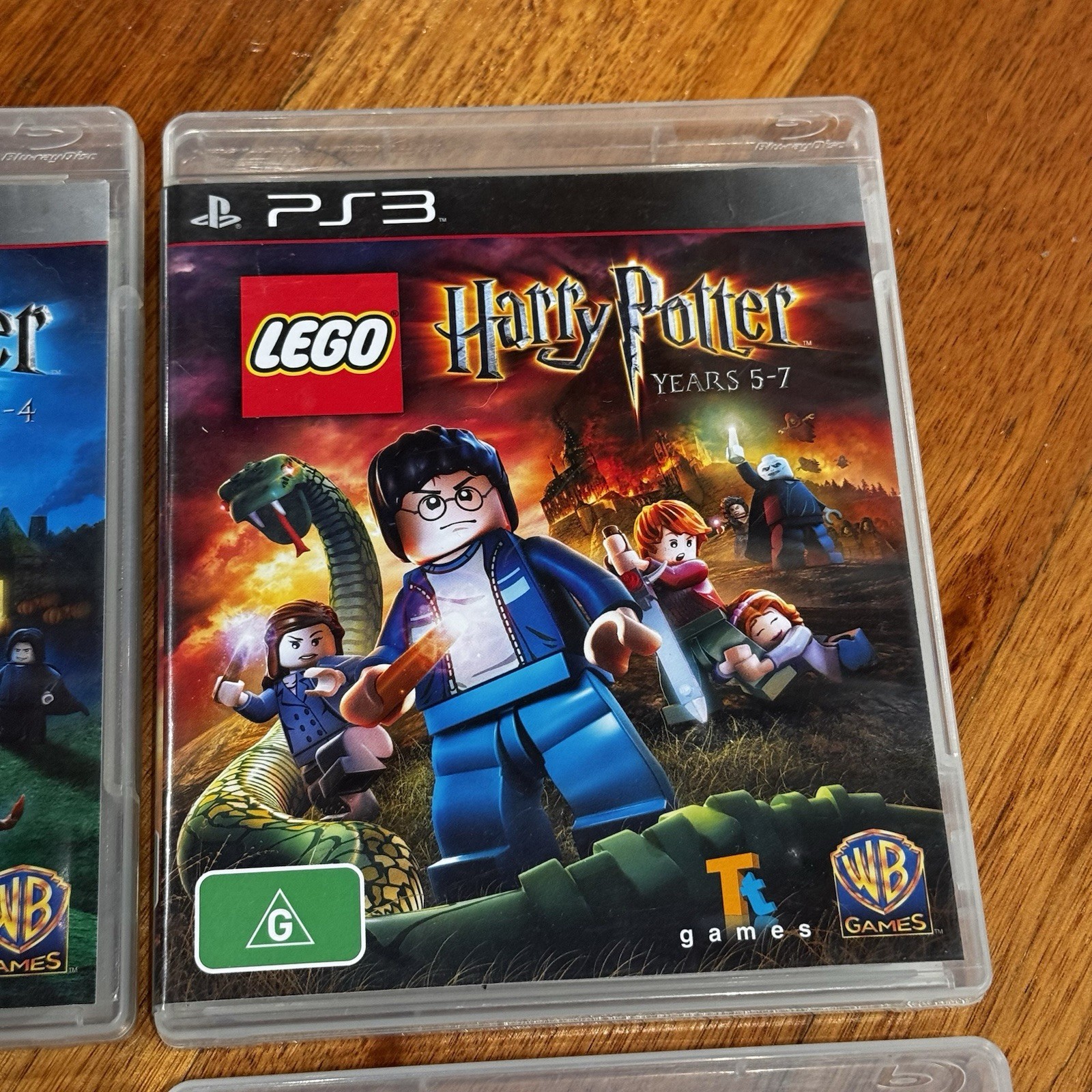 LEGO PlayStation 3 Bundle Harry Potter Years 1-4 & 5-7 Lord Of The Rings Marvel