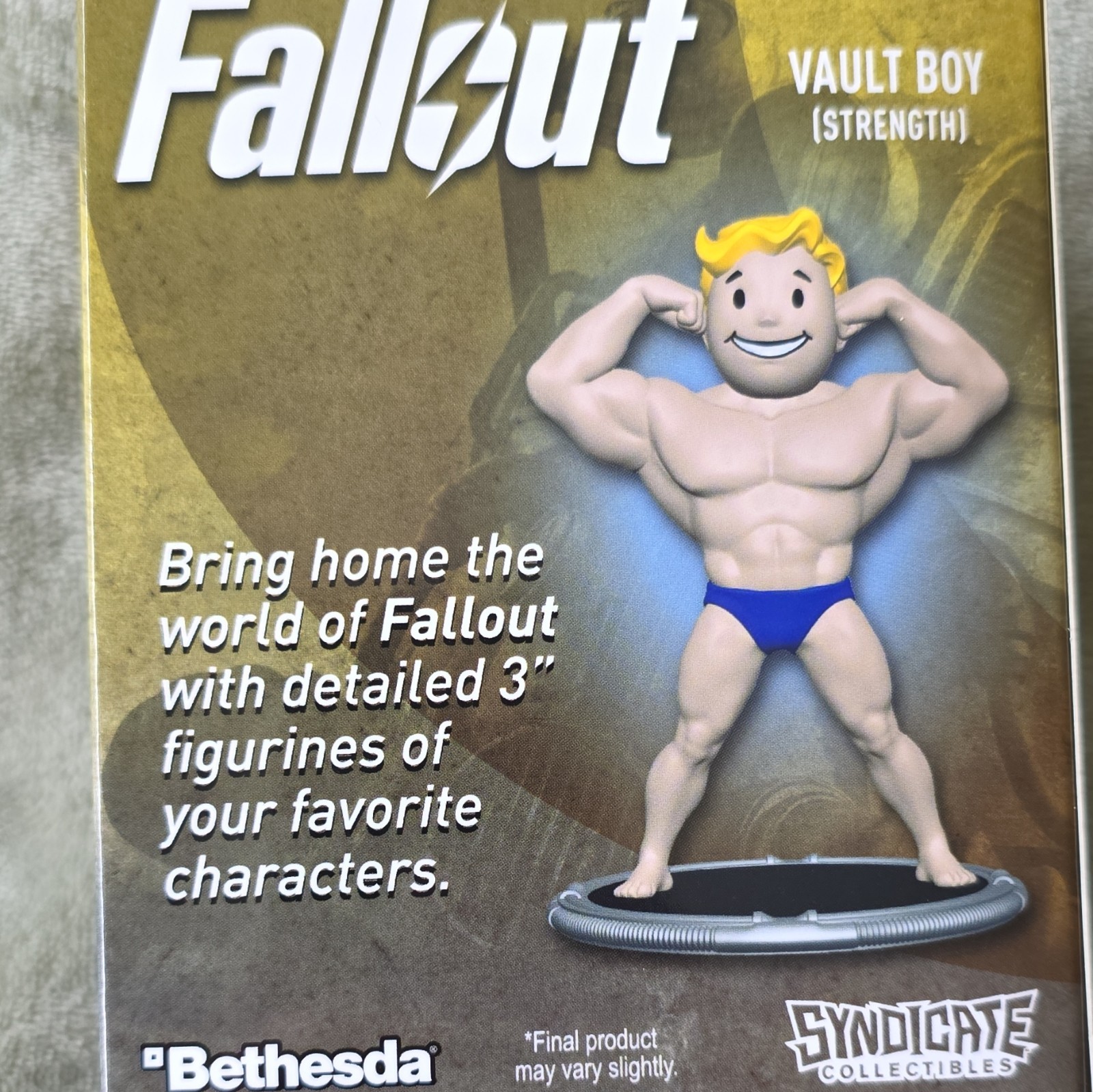Syndicate Collectibles Vault Boy (Strength) Fallout Figurine