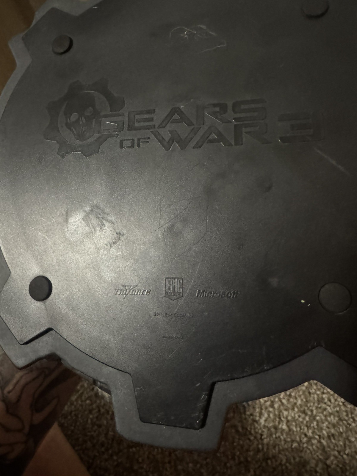 Gears of War 3 MARCUS FENIX Collector’s Edition Statue – EUC No Weapon