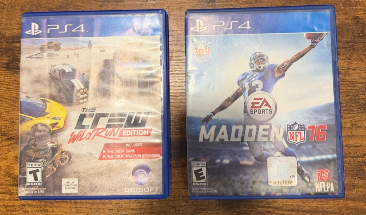 Playstation 4 Video Games (14 Games) – FREE SHIPPING