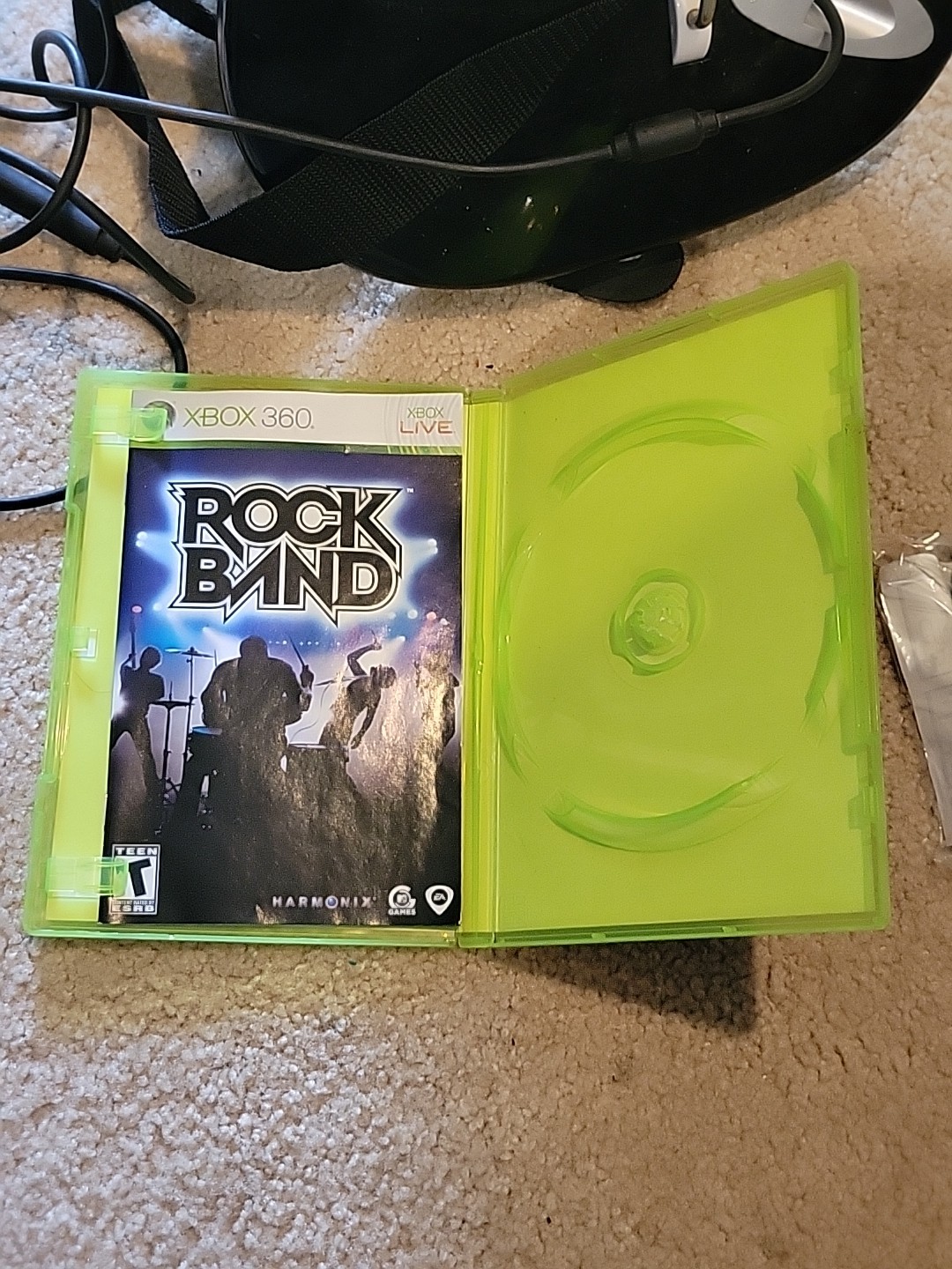 Xbox 360 Rock Band /Guitar Hero Bundle Set -Tested – See Notes For DESCRIPTION
