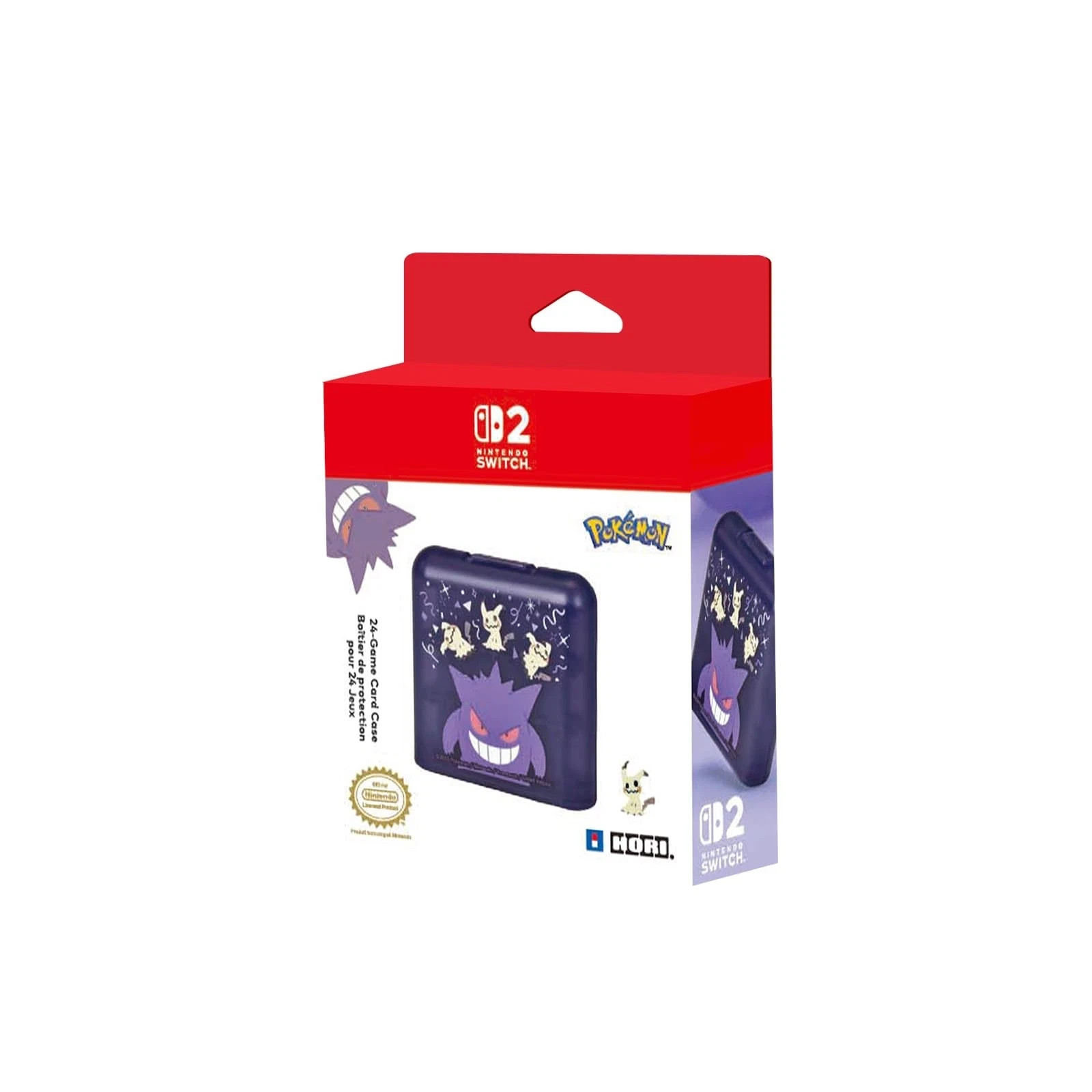 Hori Gengar & Mimikyu 24 Game Card Case