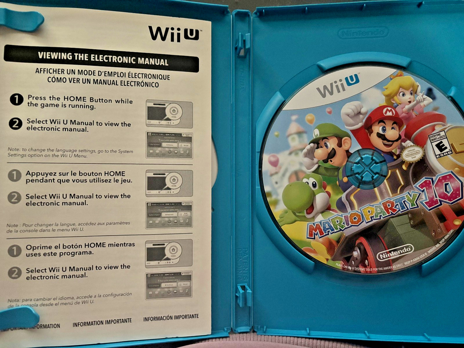 Mario Party 10 (Wii U) – CIB – Excellent Condition!