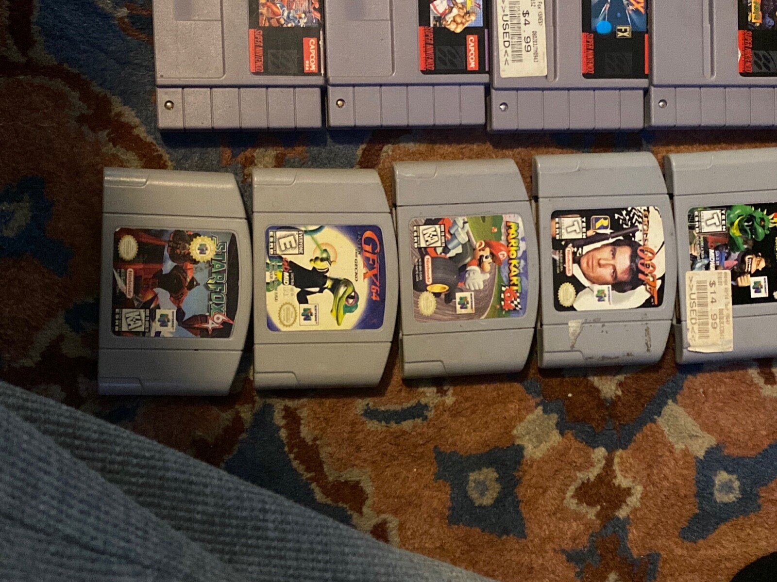 N64 and super nitendo games for sale got a lot of other choices so let me know 