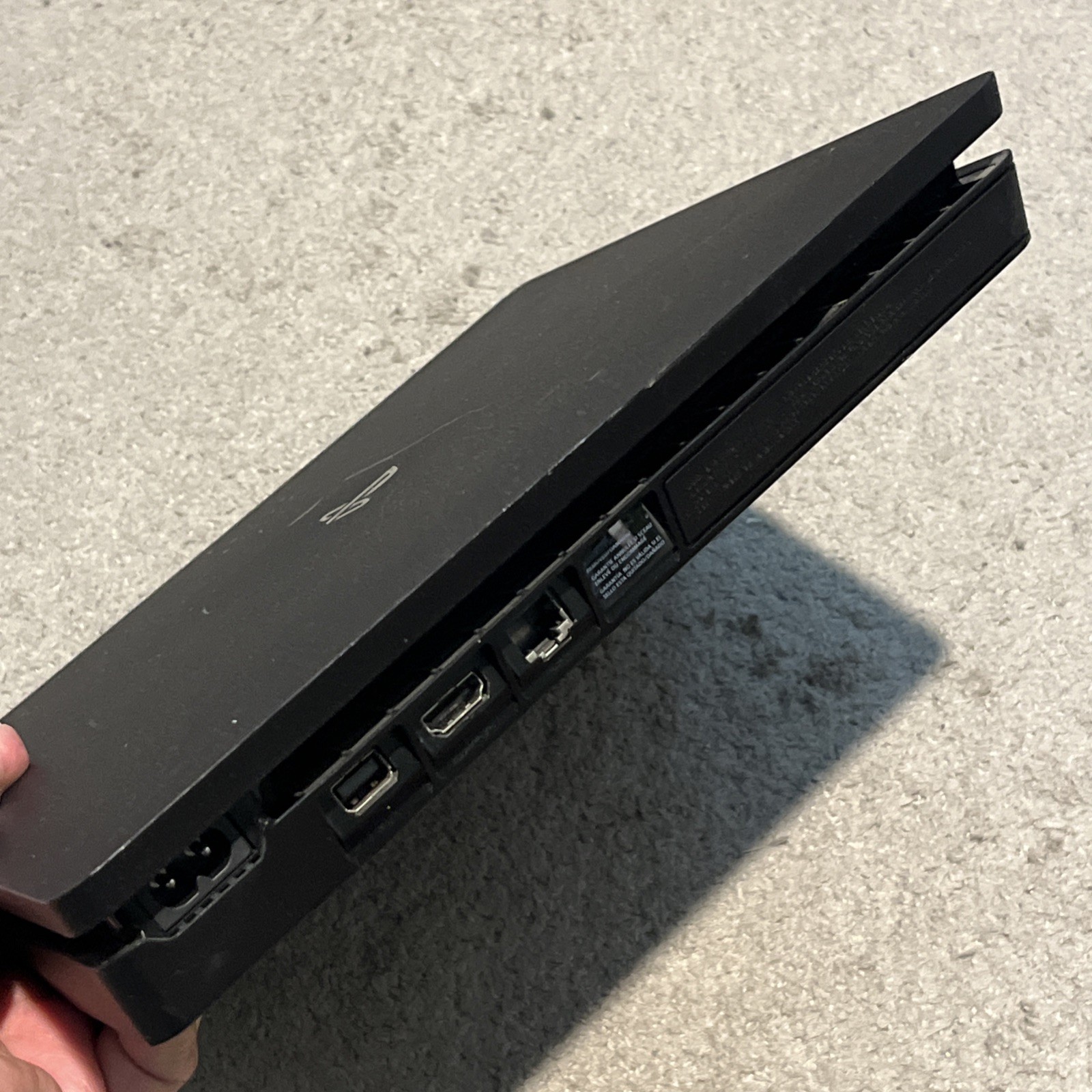 PlayStation 4 Slim PS4 500GB Black Console CUH-2015A v9.60 w/ Cords Controller