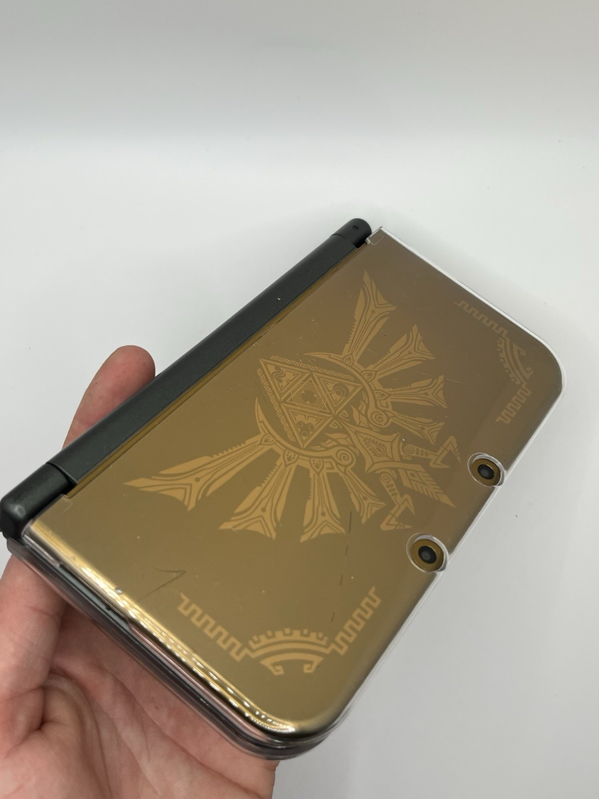 New Nintendo 3DS XL Zelda Hyrule Edition w/ Charger – AUTHENTIC & TESTED