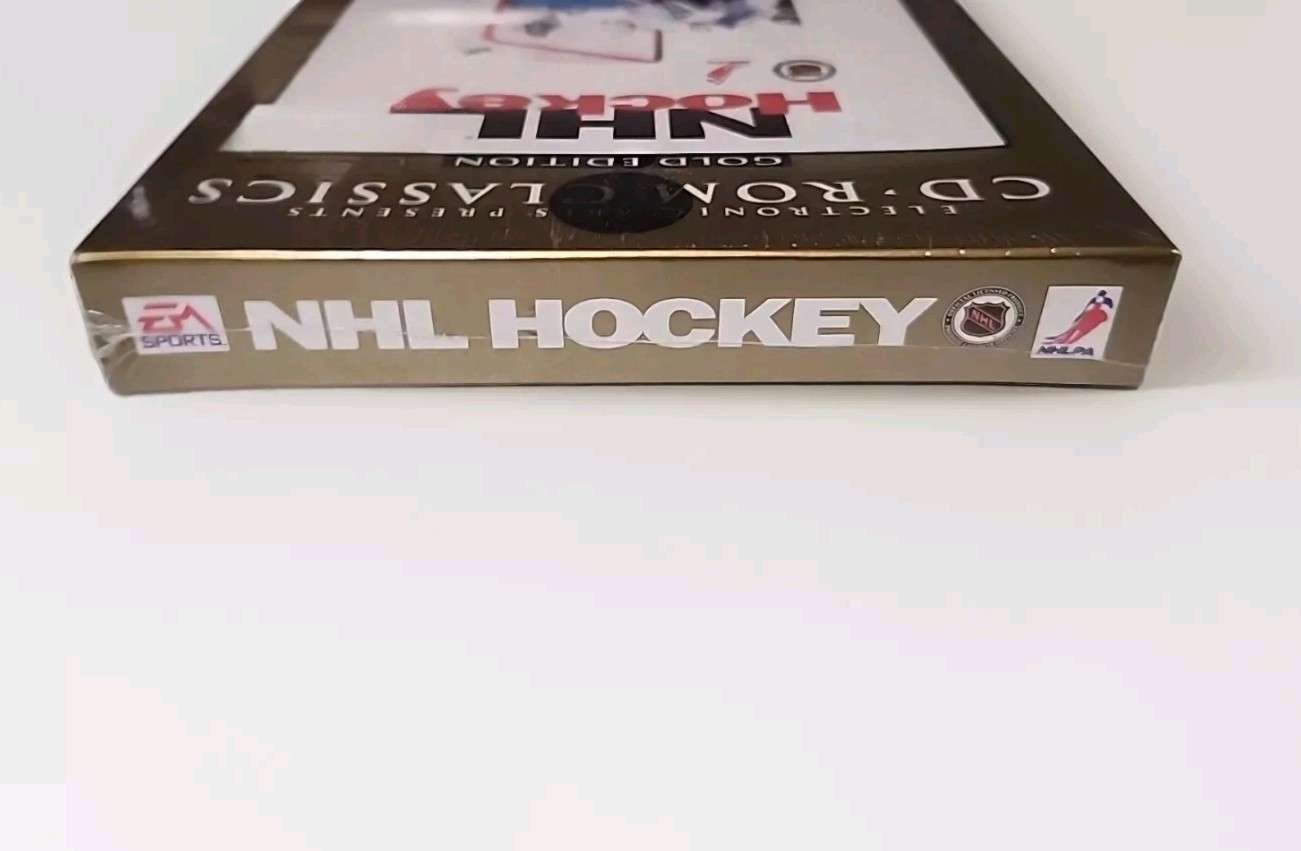 New 90s NHL Hockey: Gold Edition EA Sports PC Game CD-ROM Classics 《 SEALED 》