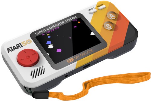 My Arcade DGUNL-7015 Atari Pocket Player Pro Handheld Portable Gaming System 100