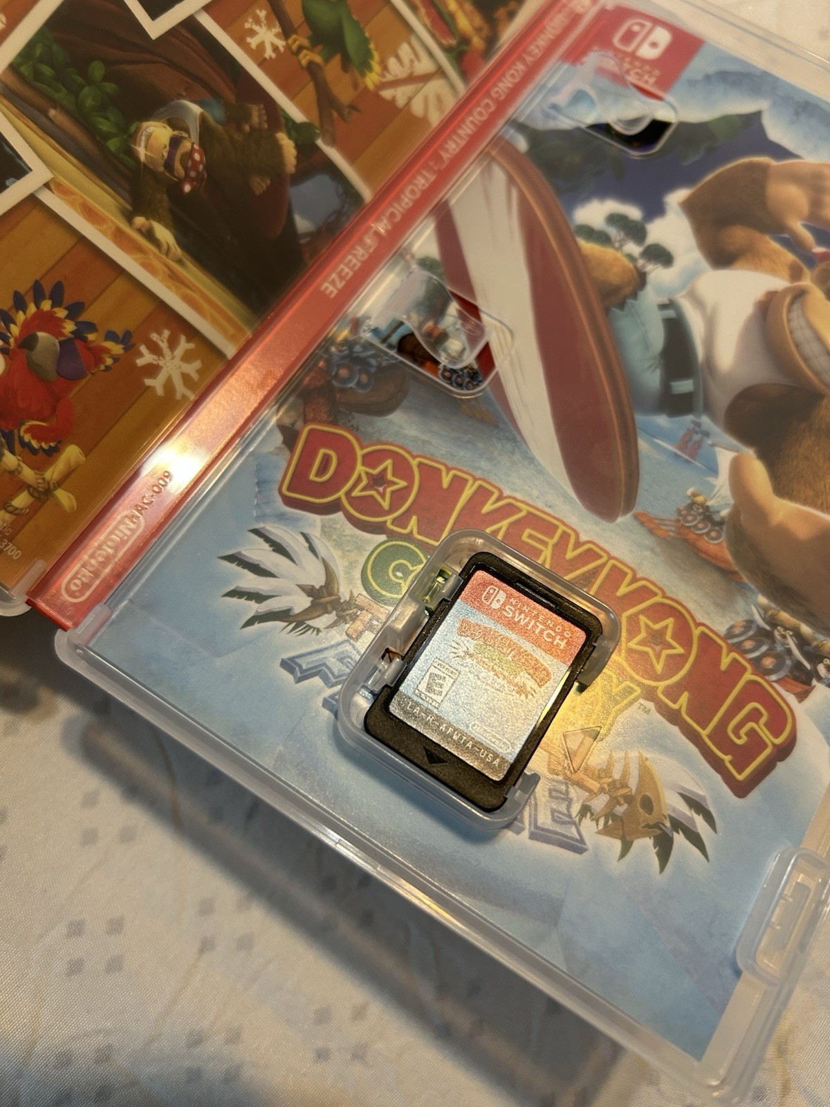 Donkey Kong Country Tropical Freeze Nintendo Switch CIB Tested Complete