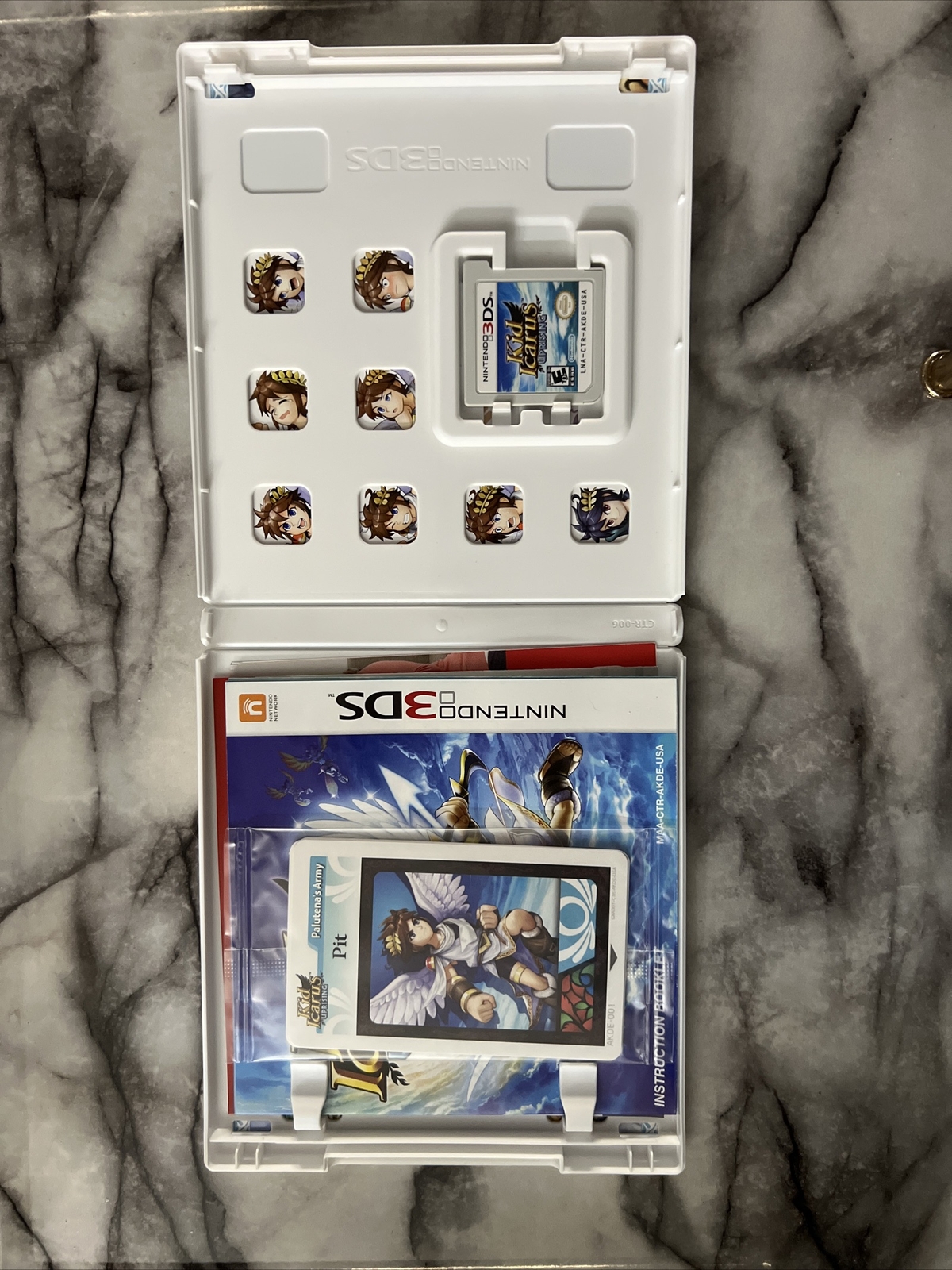 Kid Icarus Uprising (nintendo 3DS, 2012) Complete With Sealed AR Cards.