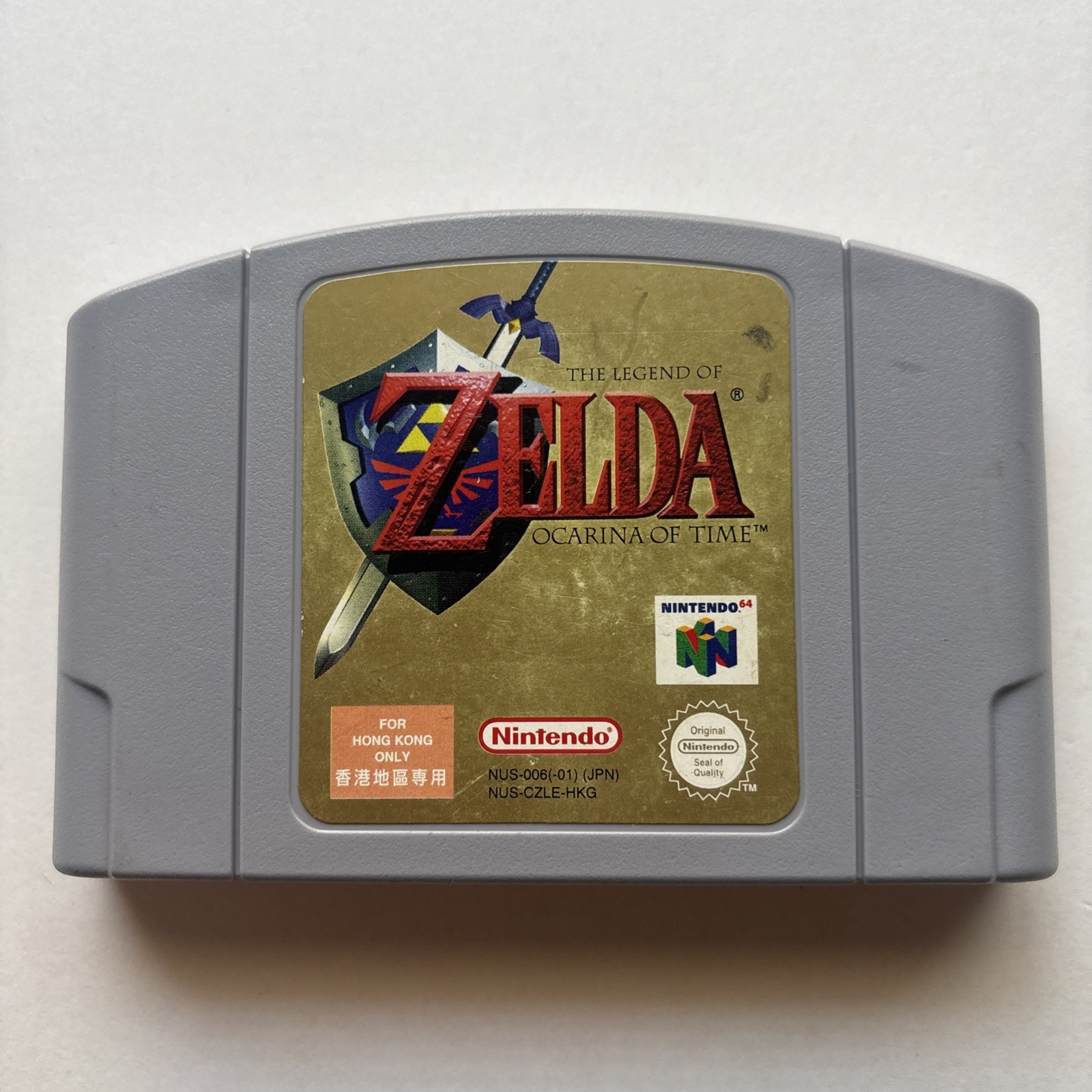 Hong Kong Version Legend Of Zelda Ocarina Of Time Authentic Nintendo 64 N64 Rare