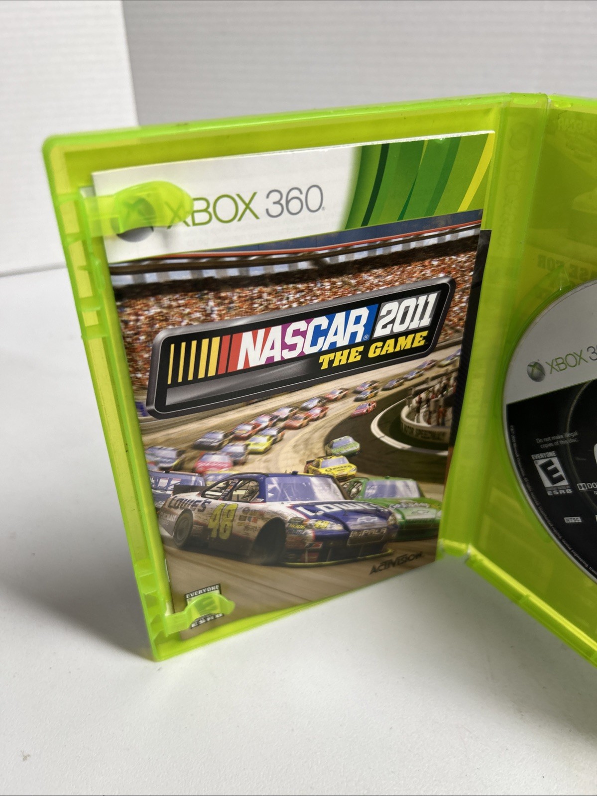 NASCAR The Game 2011 (Microsoft Xbox 360, 2011)