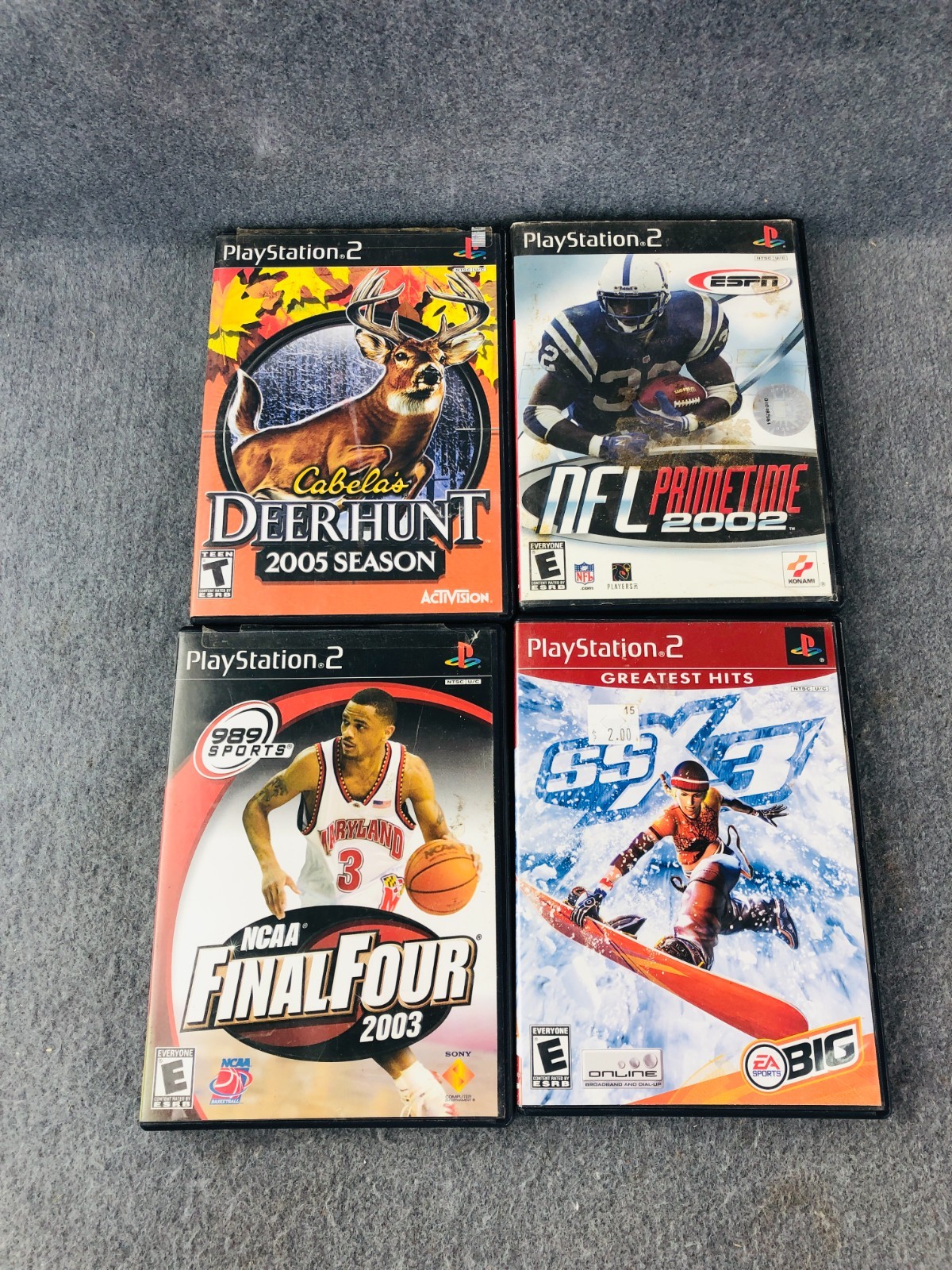 PS2 PlayStation 2 Assorted Games Lot Of 12 ~ Sonic Hero, Sims 2, Midnight Club