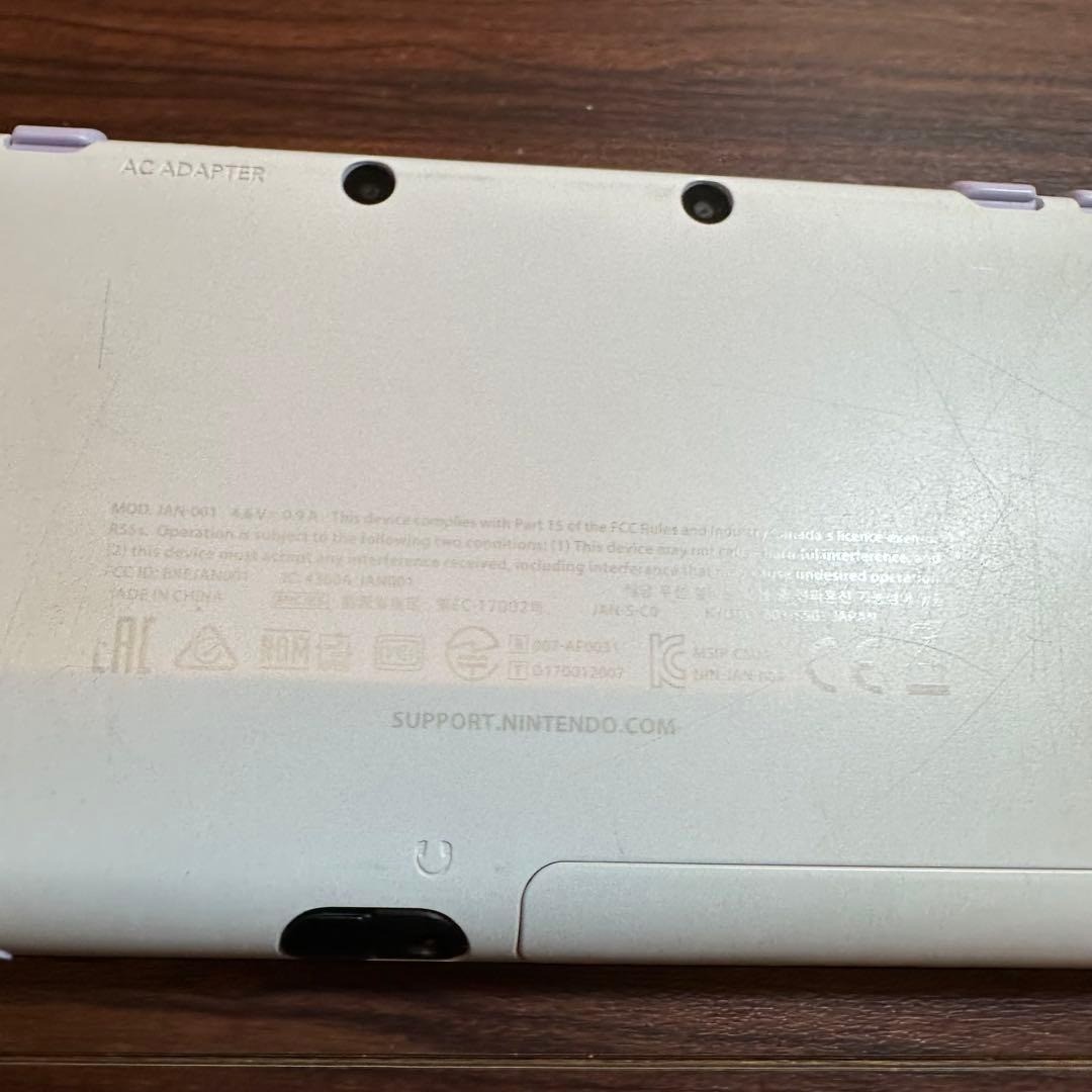 New 2DS LL Console White x Lavender 5574 From Japan