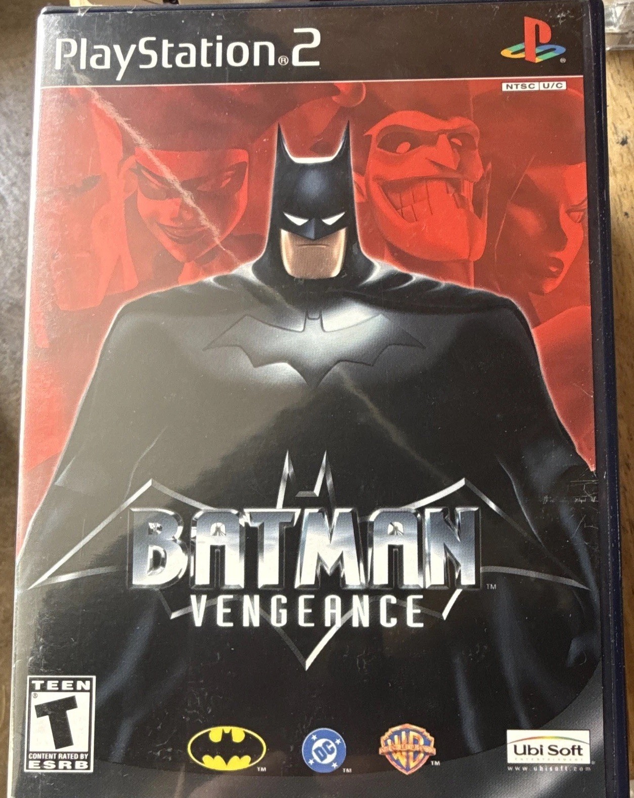 Ubisoft Batman: Vengeance PS2 w/ Manual, T-Teen NTSC-U/C (US/CA) 2001 CIB