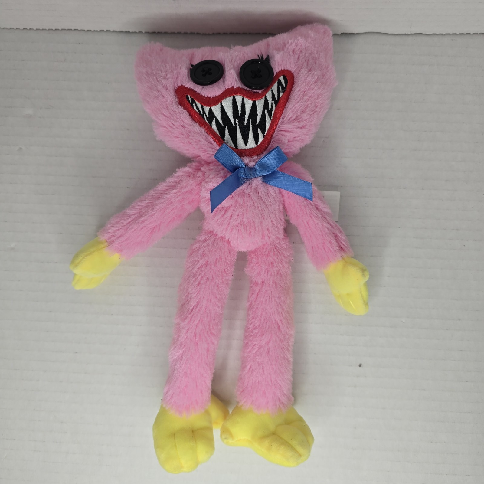 Official Poppy Playtime 2022 Kissy Missy 10″ Plush Toy Pink Stuffed Blue Bow