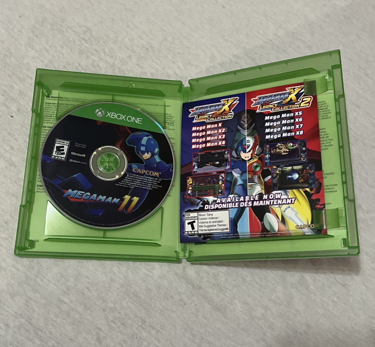 Mega Man 11 Xbox One Complete CIB Fast Shipping Capcom MegaMan XI Mint Disk