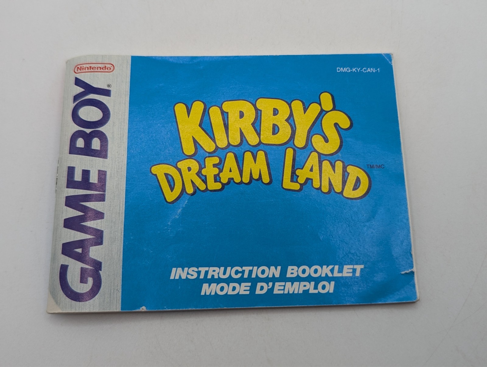 Kirby’s Dream Land Game Boy CIB Complete Authentic Nintendo Tested Working
