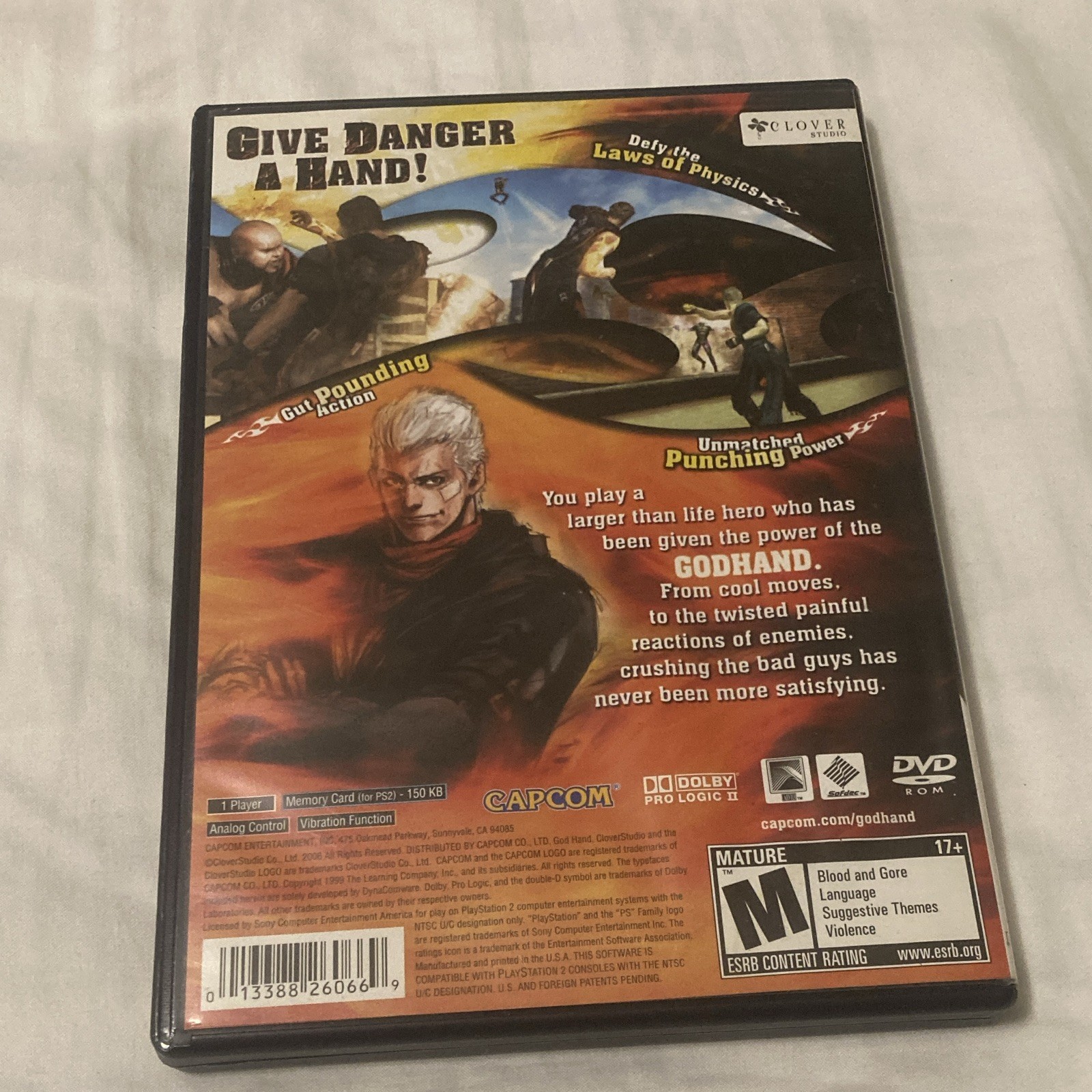 God Hand – Sony PlayStation 2 NTSC-U/C CIB