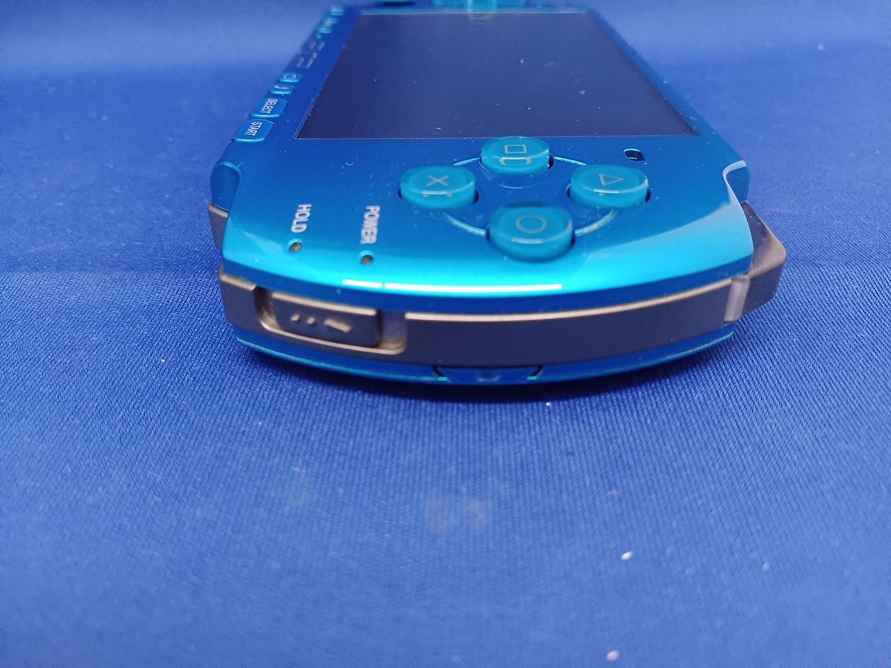 Sony PSP 3000 Vibrant Blue VB Box Manual Charger New Battery Japan Tested work