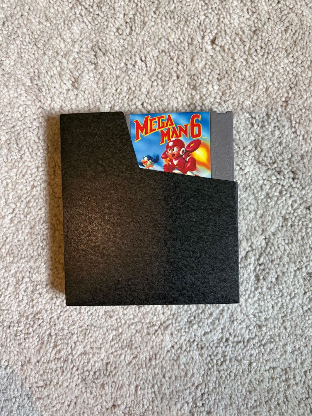 Mega Man 6 Cartridge (Nintendo NES 1994) Game and Sleeve. Tested WORKING see pic