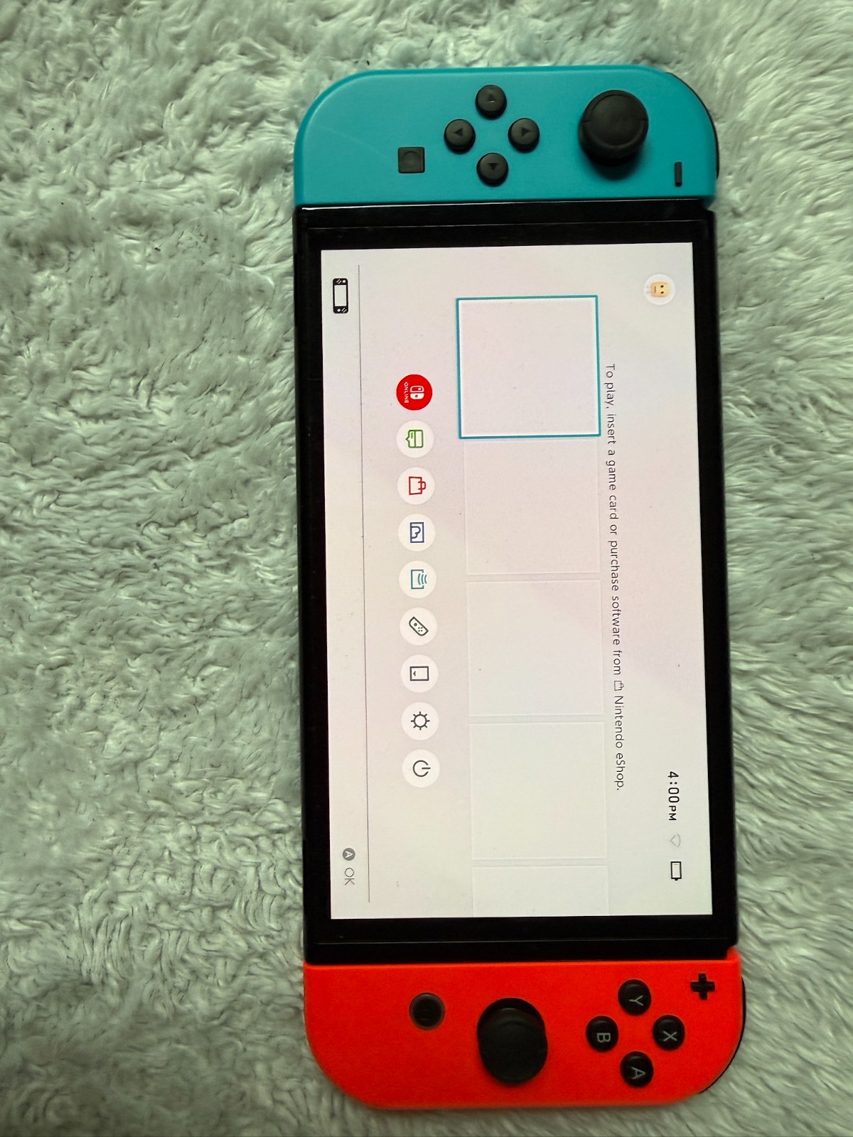 Nintendo Switch OLED 64GB 1080p Region Free Model w/Neon Red & Blue
