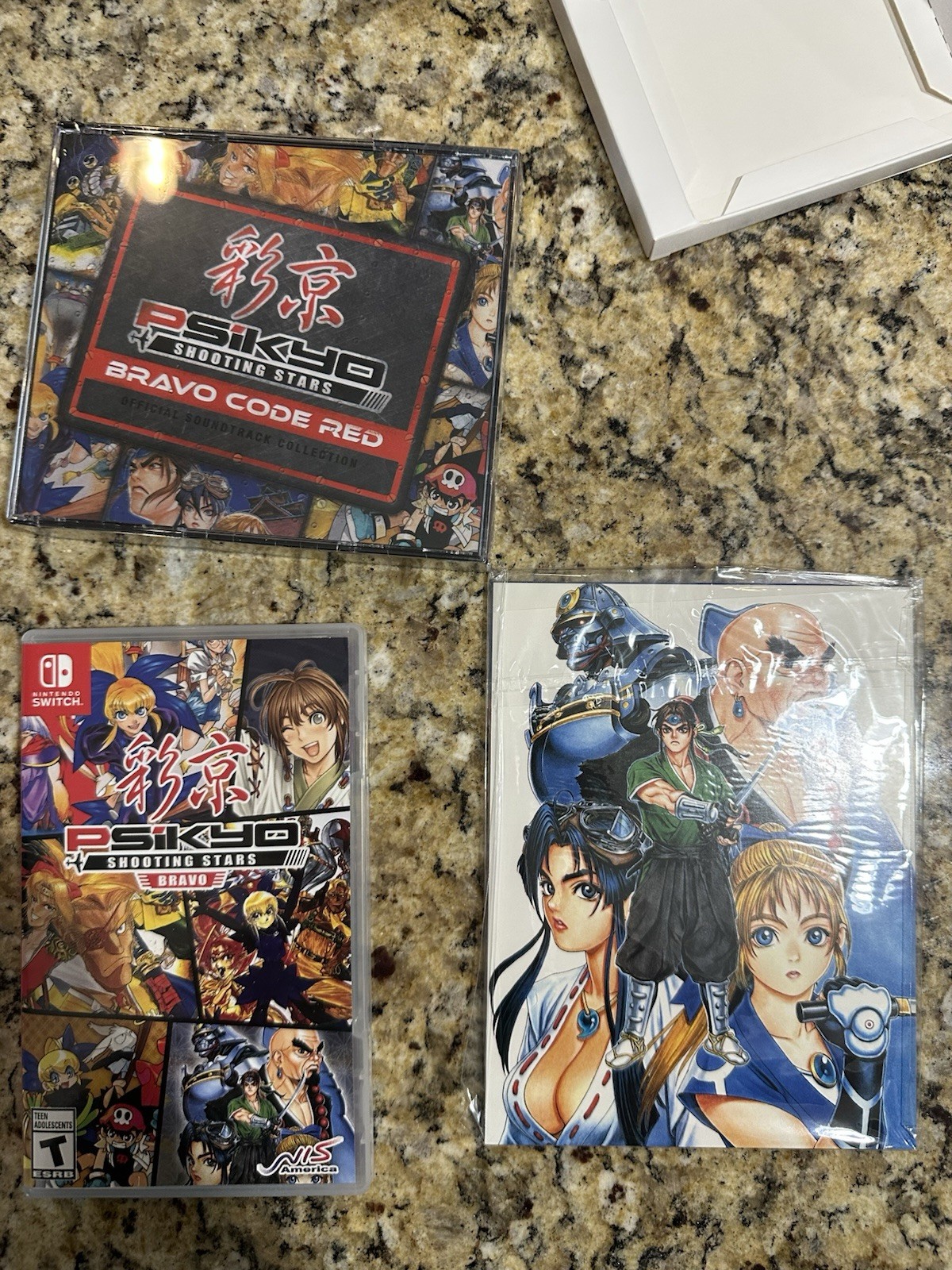 Psikyo Shooting Stars Alpha and Bravo for Nintendo Switch Complete in Box