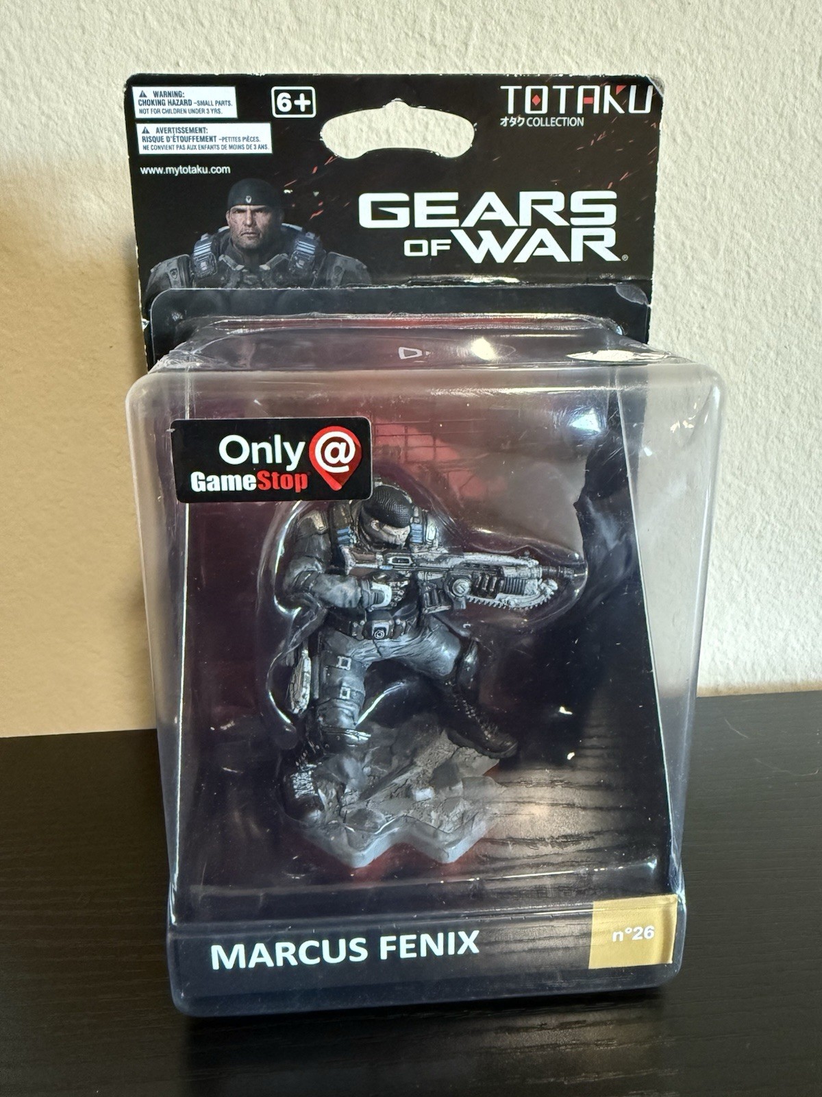 Totaku Collection Gears of War Marcus Fenix #26 First Edition Figure 2018
