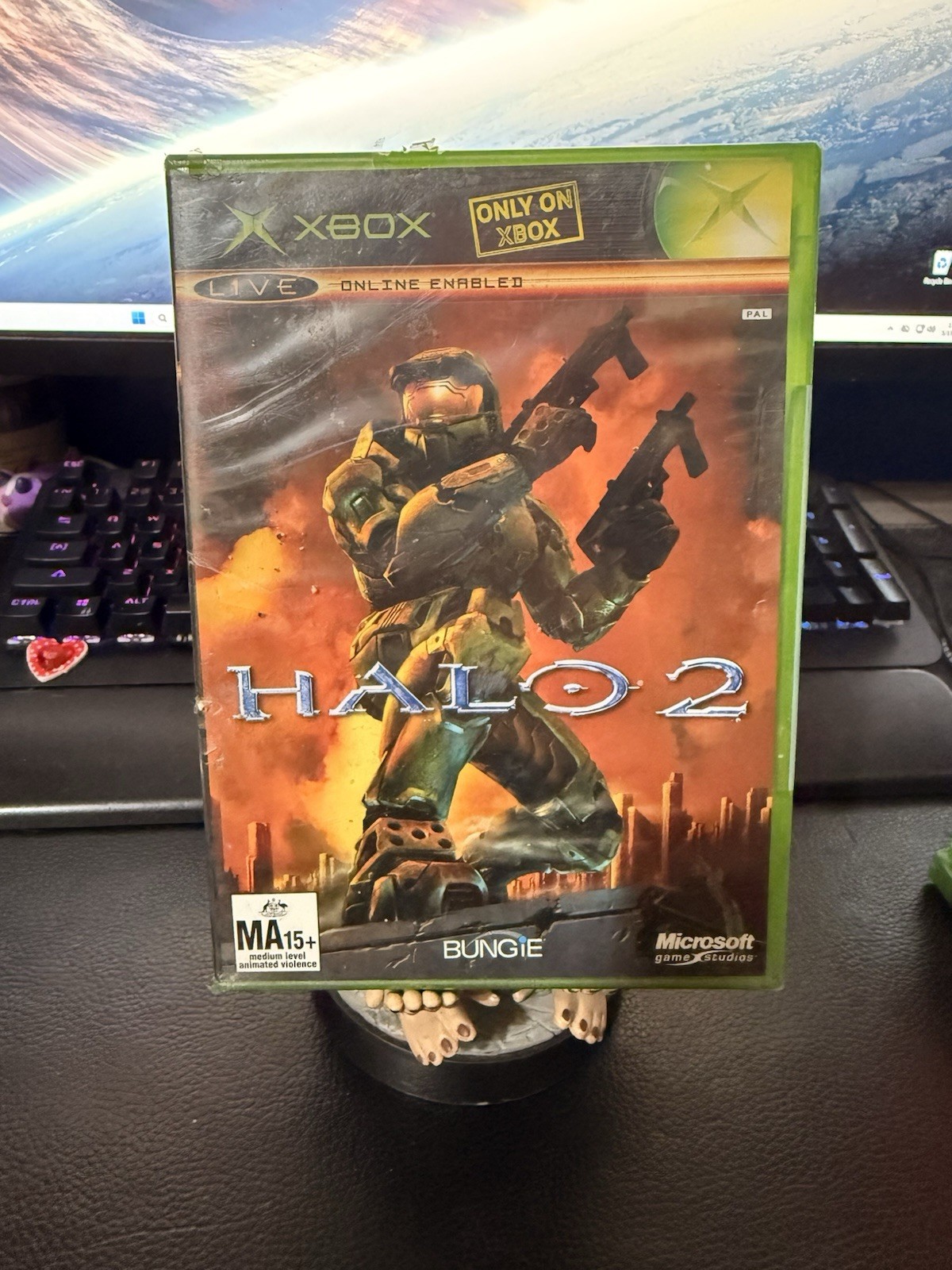 Microsoft Halo 2 Xbox Shooter Game PAL Multiplayer Online 2004 MA15+