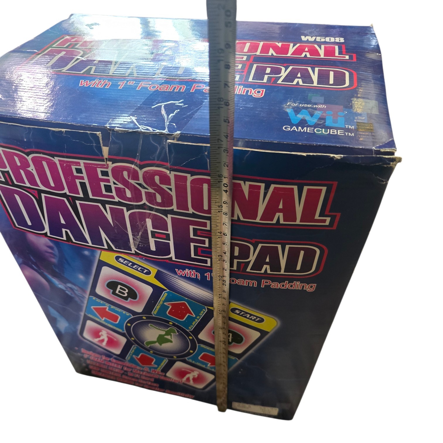 Vintage HGV2 DDR Dance Pad & Padding #W508 Use With GameCube And Wii