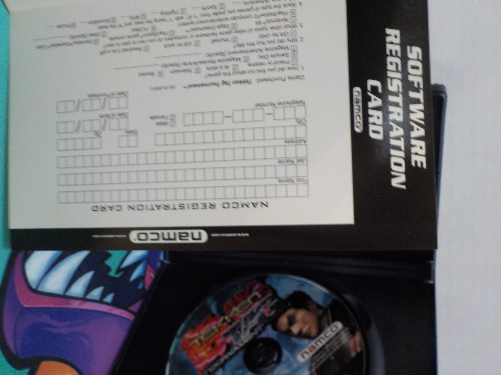 N A1001 Tekken Tag Tournament (Sony PlayStation 2, 2002) PS2 CIB
