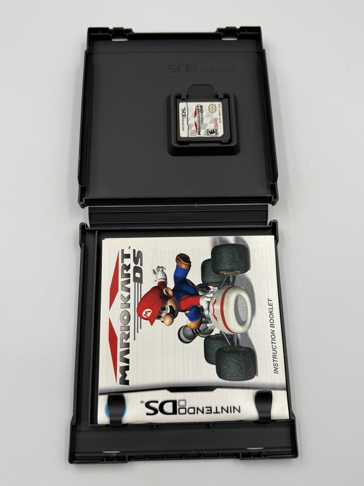 Nintendo 3DS Cosmo Black Bundle 5 Games Mario Kart CIB OEM Charger Tested