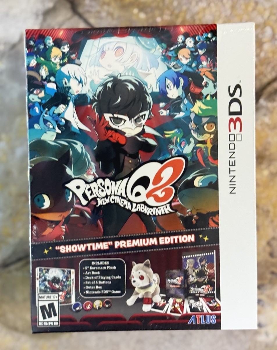 Persona Q2: New Cinema Labyrinth Premium Edition – Nintendo 3DS **BRAND NEW**