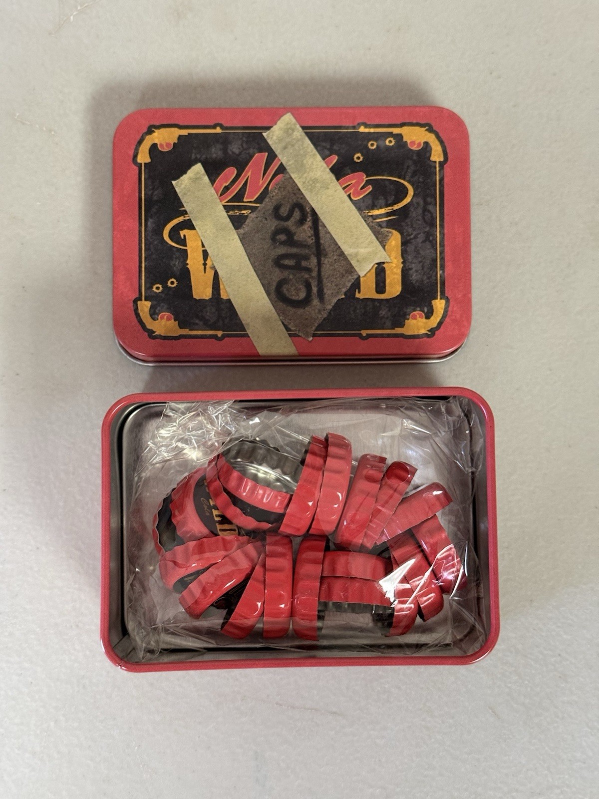 Fallout Bottle Cap Series: Nuka-Cola Wild With Collectible Tin (Brand new)