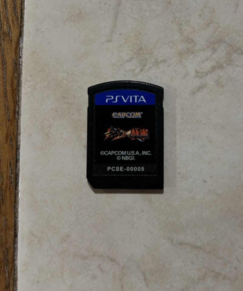 Street Fighter X Tekken PS VIT￼A WORKS Perfect US Version (C￼artridge Only)