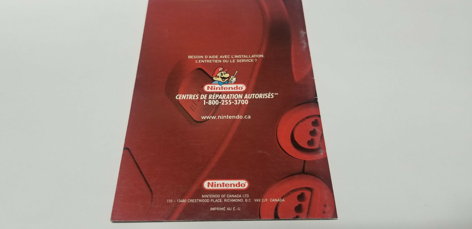 Dr. Mario 64 FRENCH MANUAL ONLY(No game)