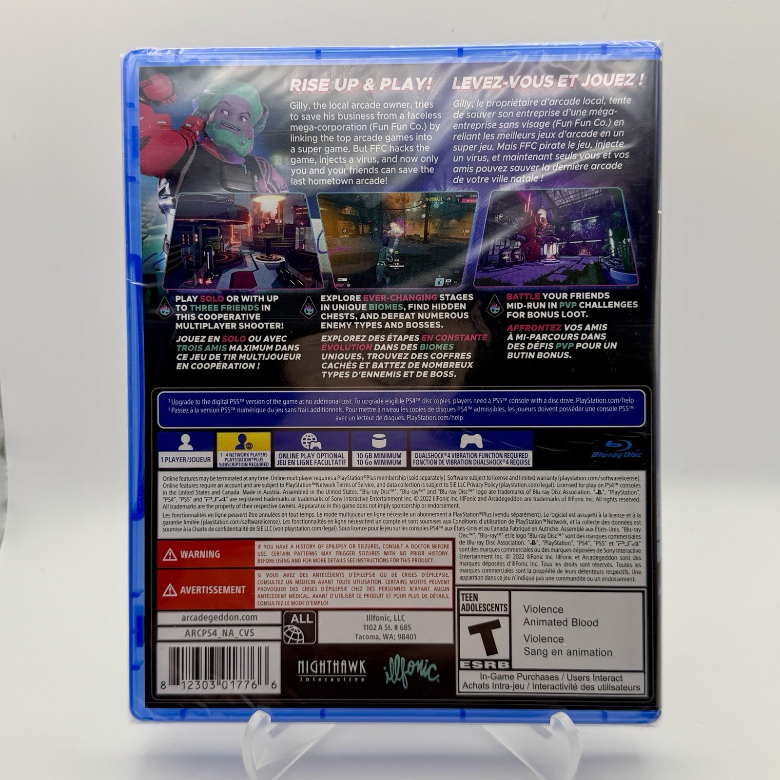 Arcadegeddon PS4 Advance Access Rare Content (Brand New)