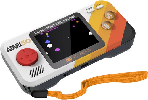 My Arcade DGUNL-7015 Atari Pocket Player Pro Handheld Portable Gaming System 100