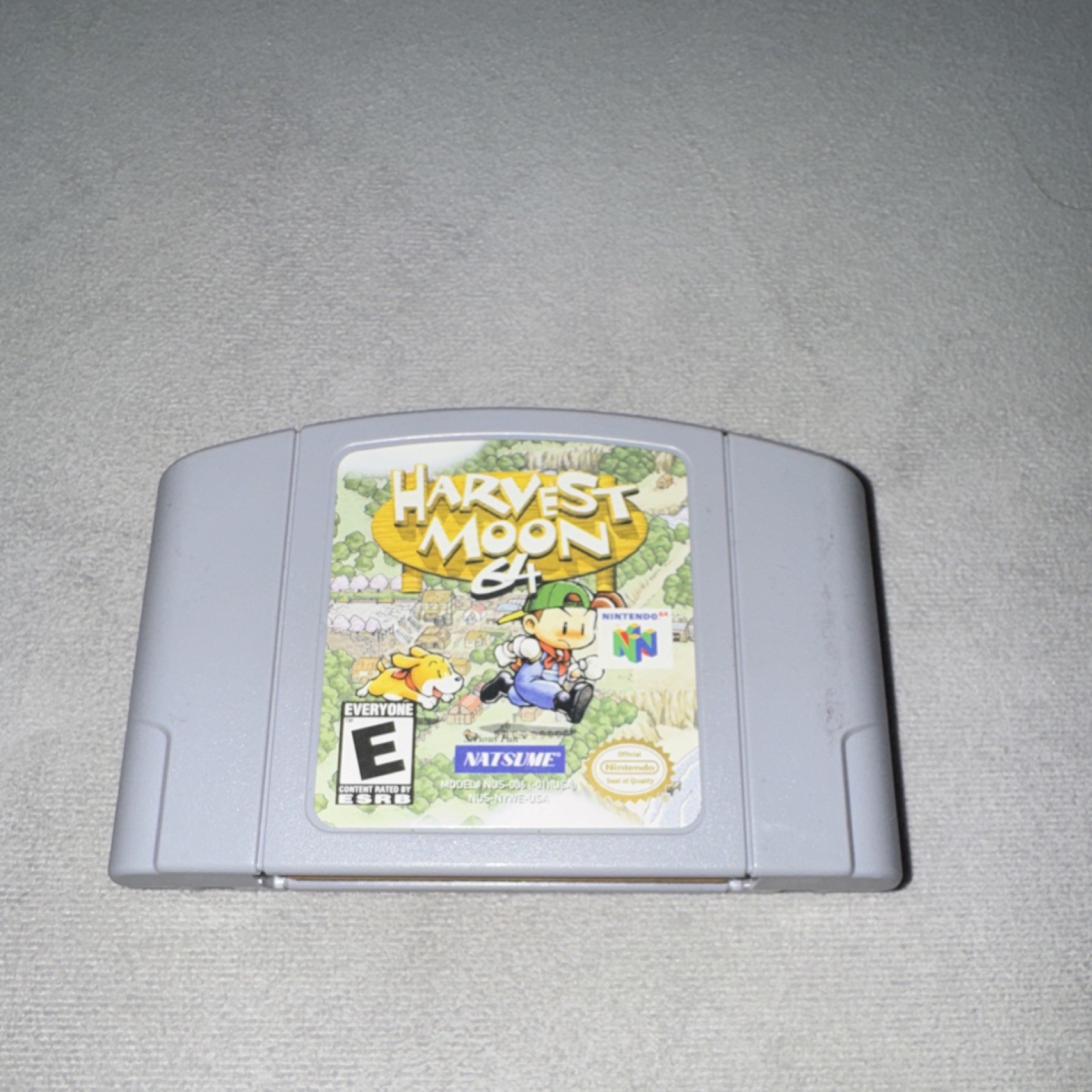 Harvest Moon 64 Nintendo 64 N64 Cartridge E NTSC-U/C (US/Canada)