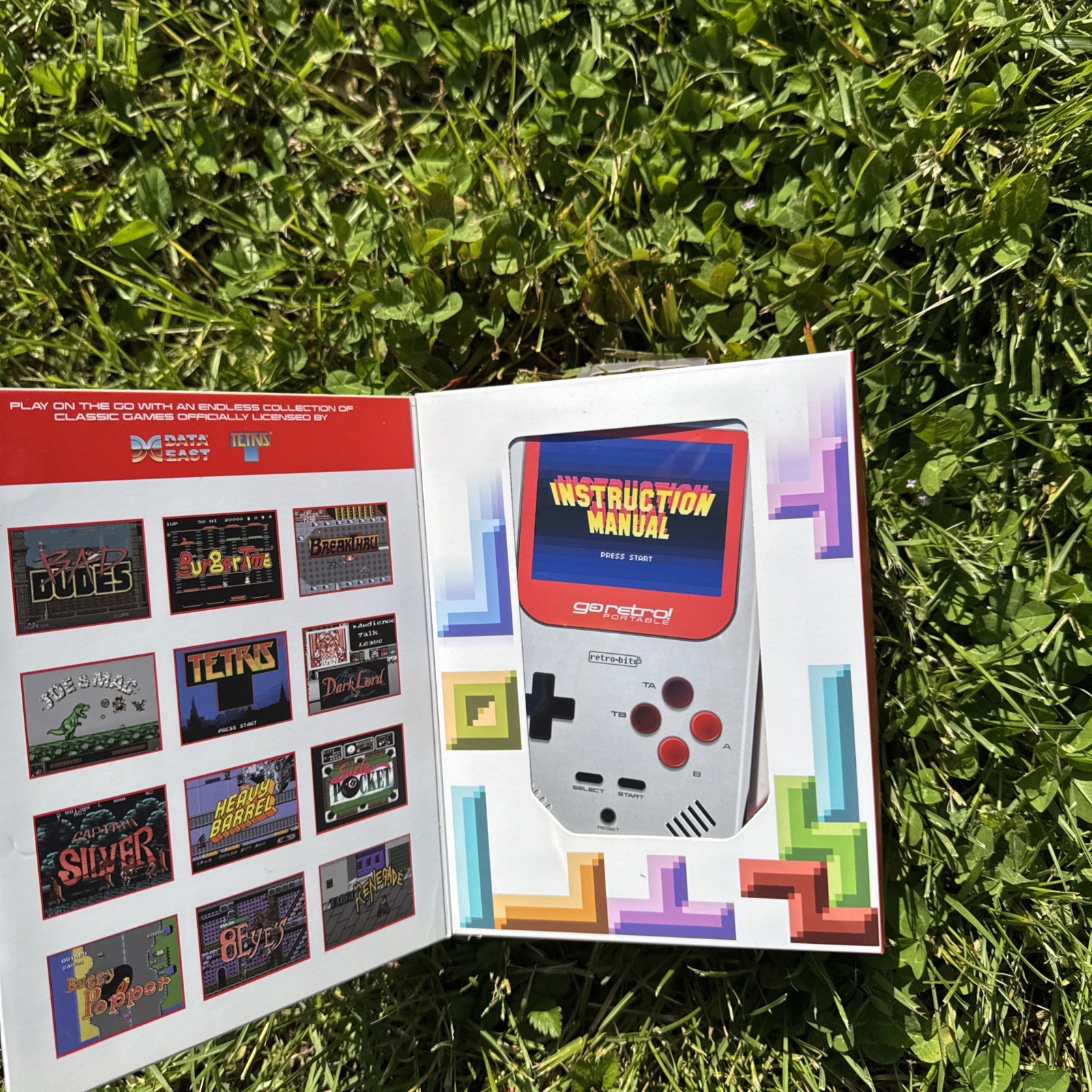Retro-Bit Go Retro Portable V1.3 Handheld Gaming Console w/ 250+ Built-In Games