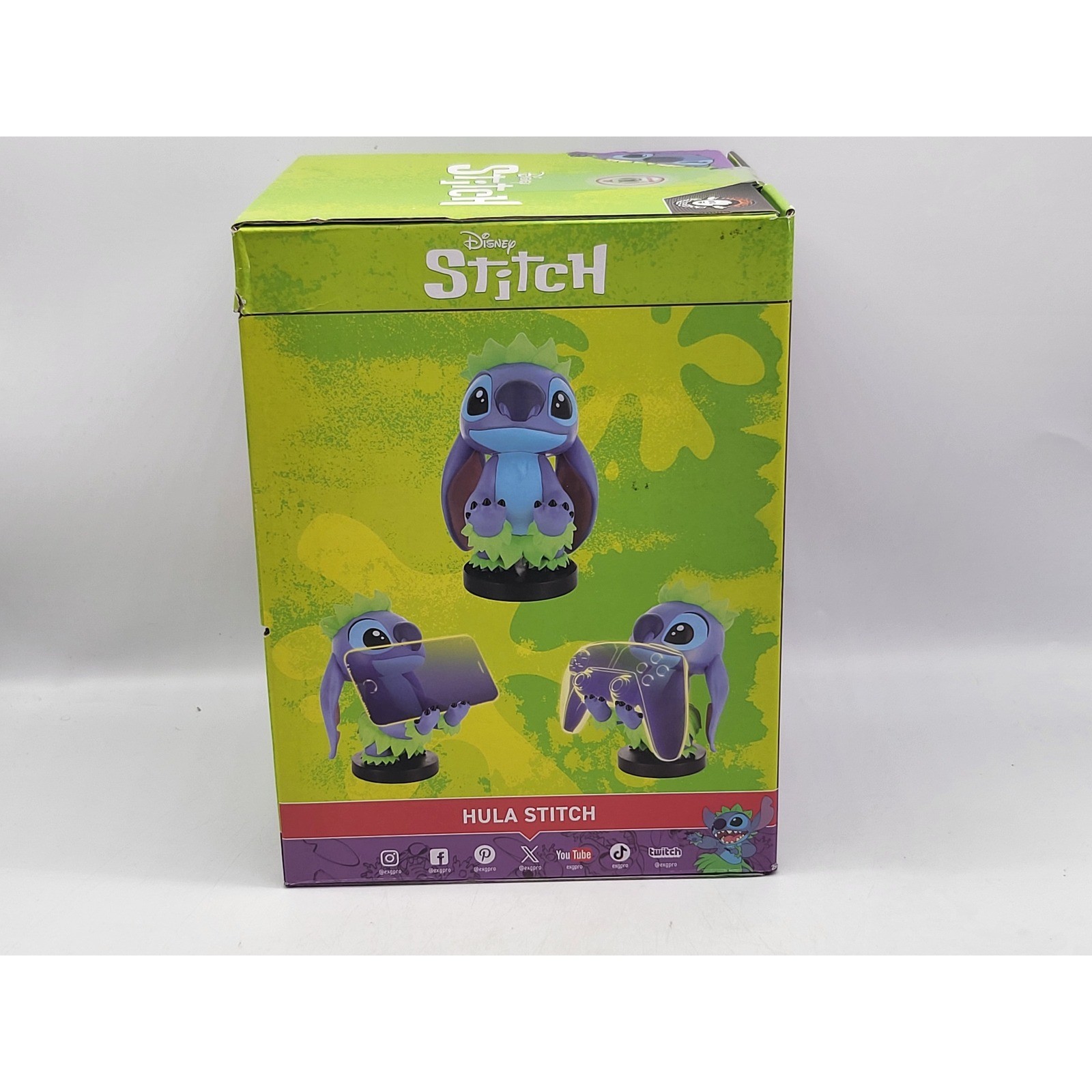 Cable Guys Disney Stitch Hula Phone & Controller Holder Charging Stand New