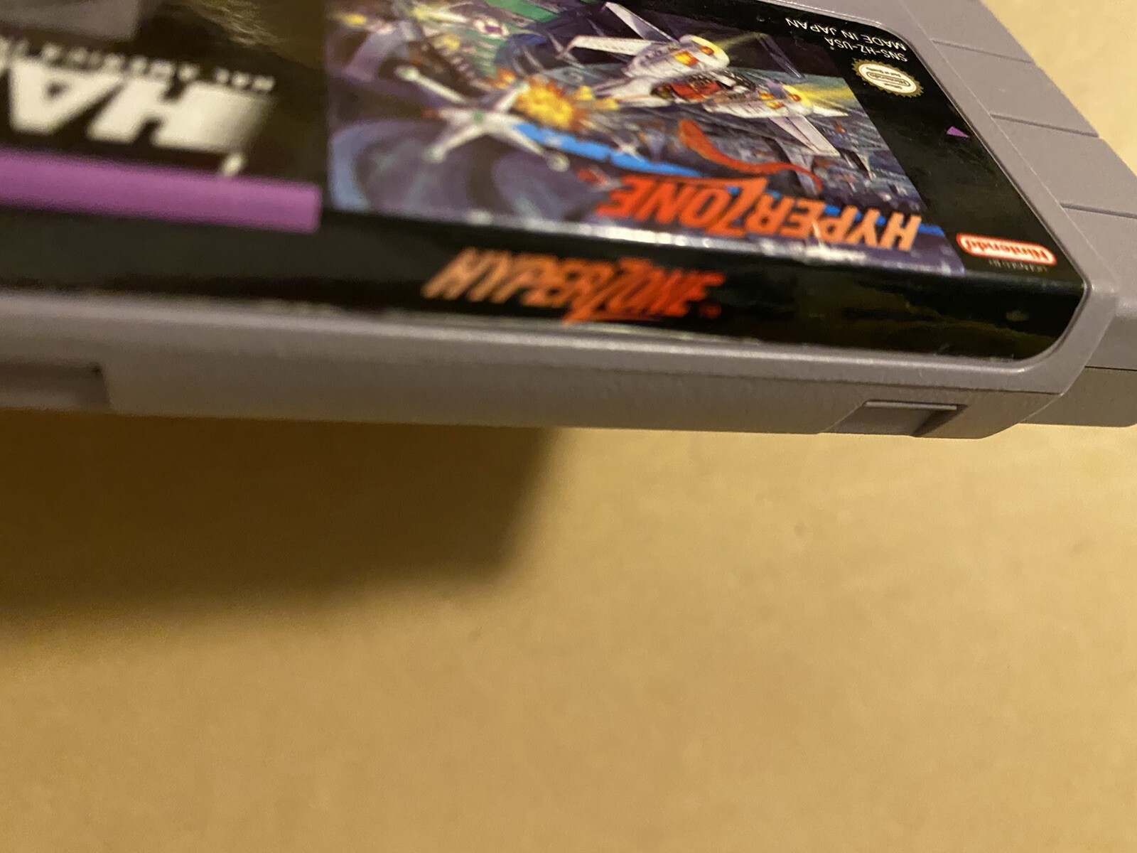 SNES (Super Nintendo Entertainment System) Hyperzone Cartridge Authentic Tested
