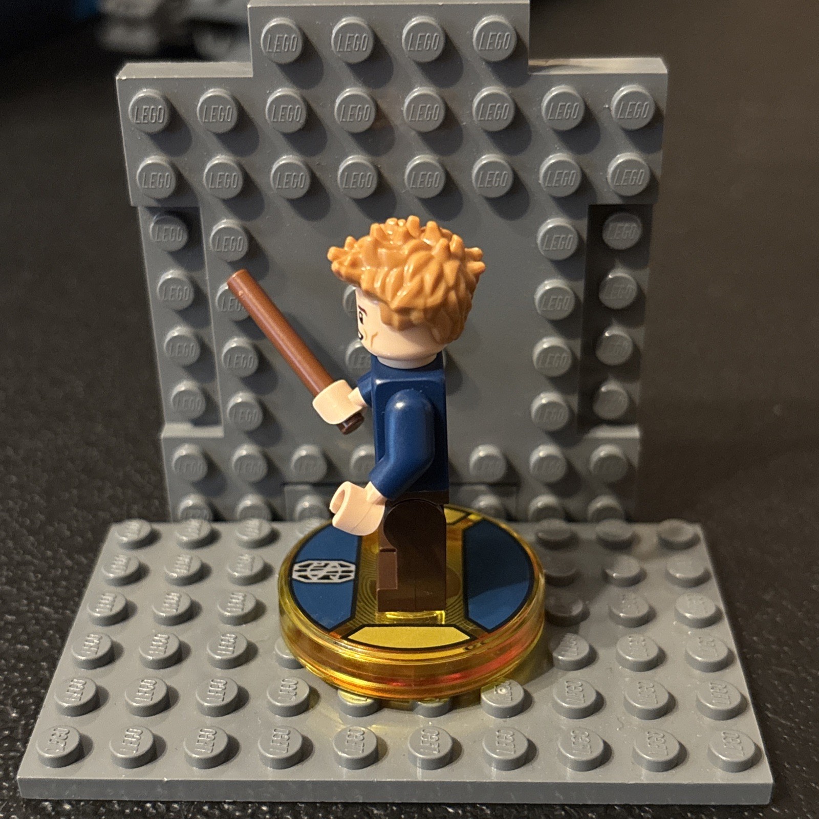 LEGO Dimensions Newt Scamander Minifigure w/Game Tags 71253 Fantastic Beasts