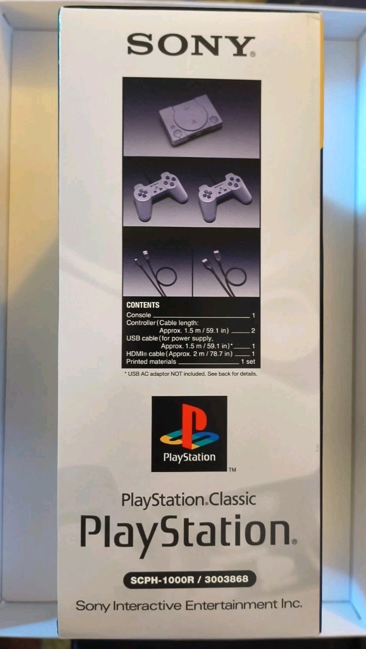 Sony PlayStation Classic Gray Console (3003868)