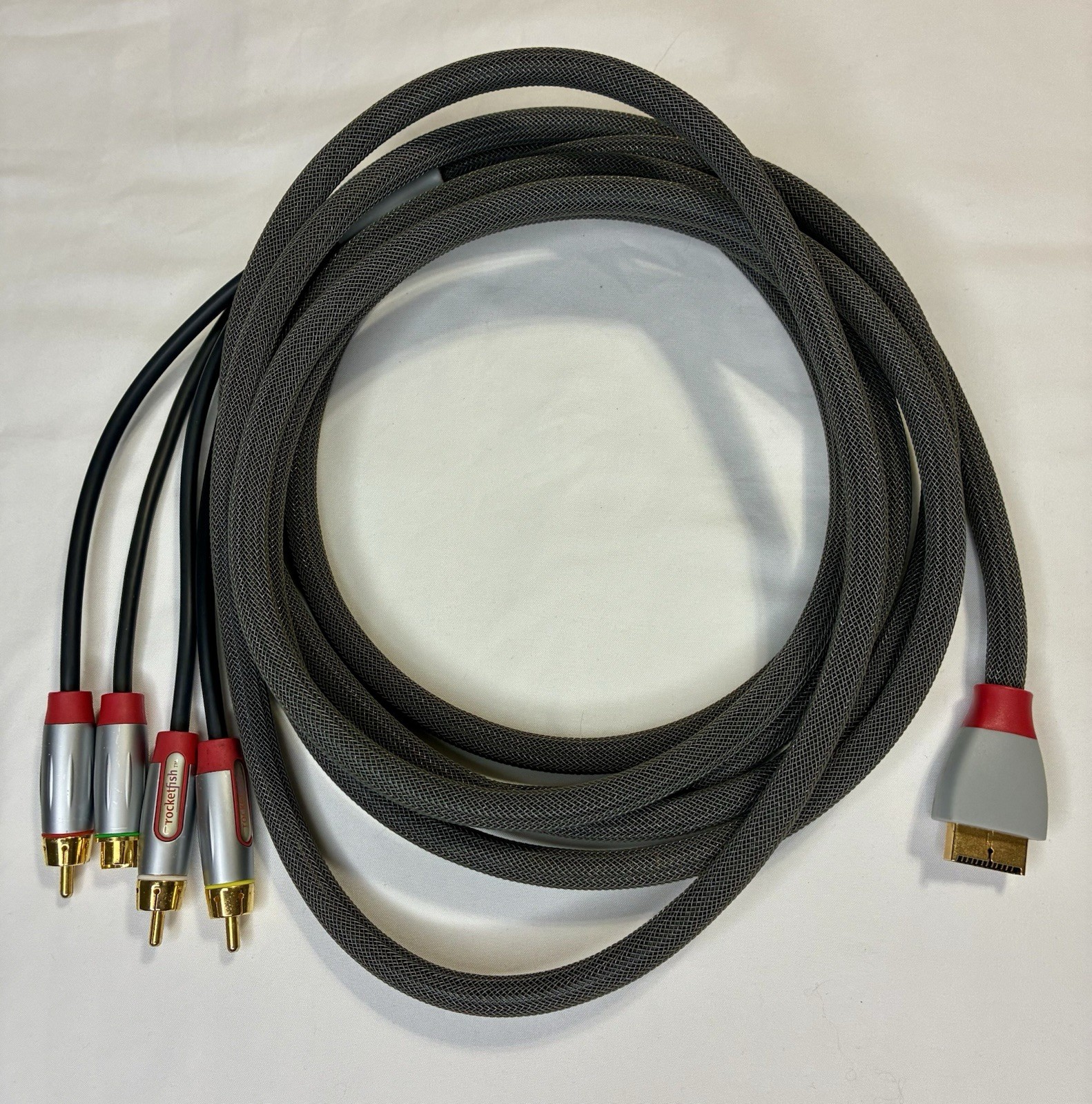 Rocketfish Component AV Cable RCA Audio/Video Proprietary Game Console Connector