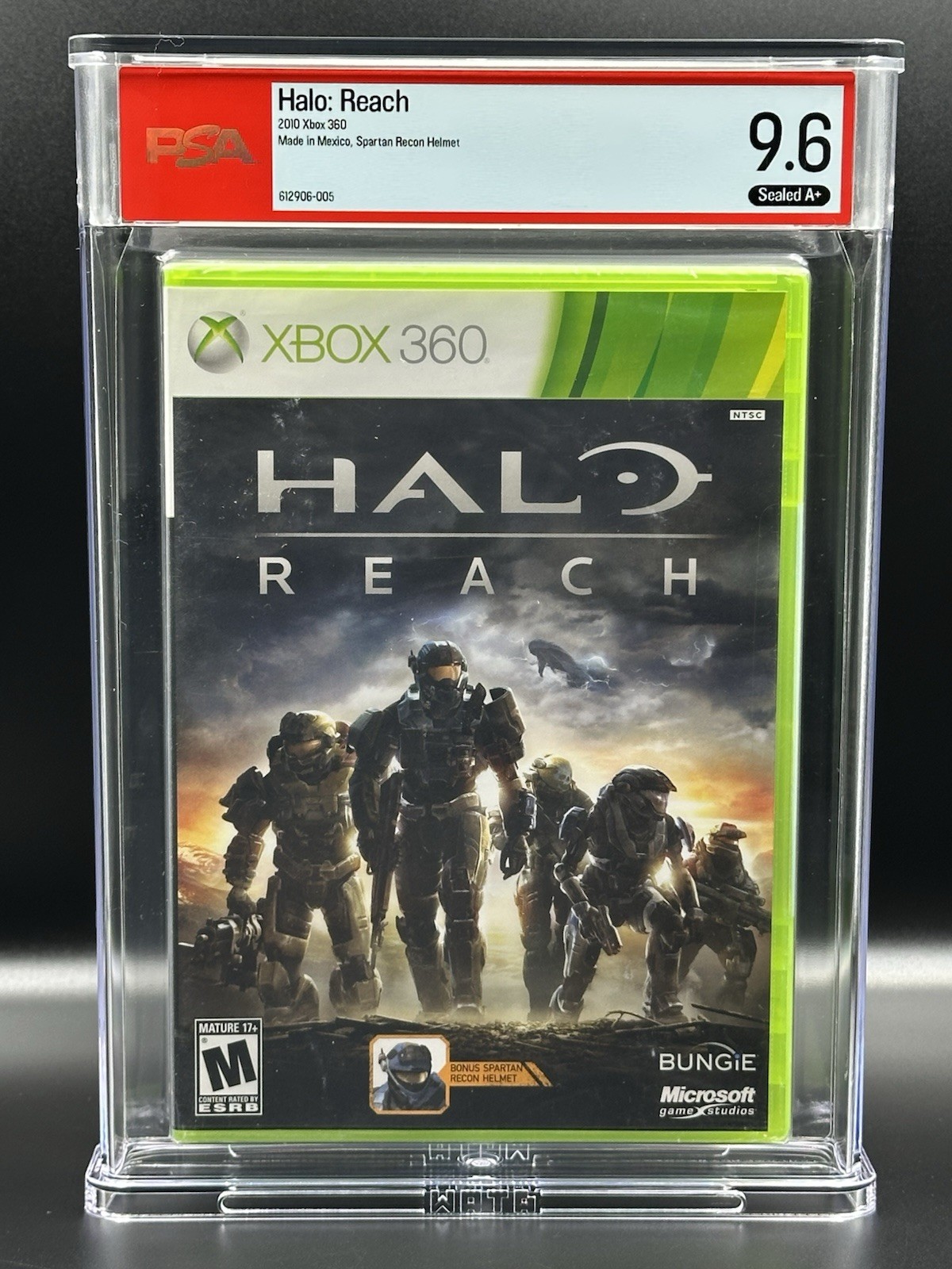 Halo: Reach • PSA 9.6 A+ • 1st Print Recon • Xbox 360