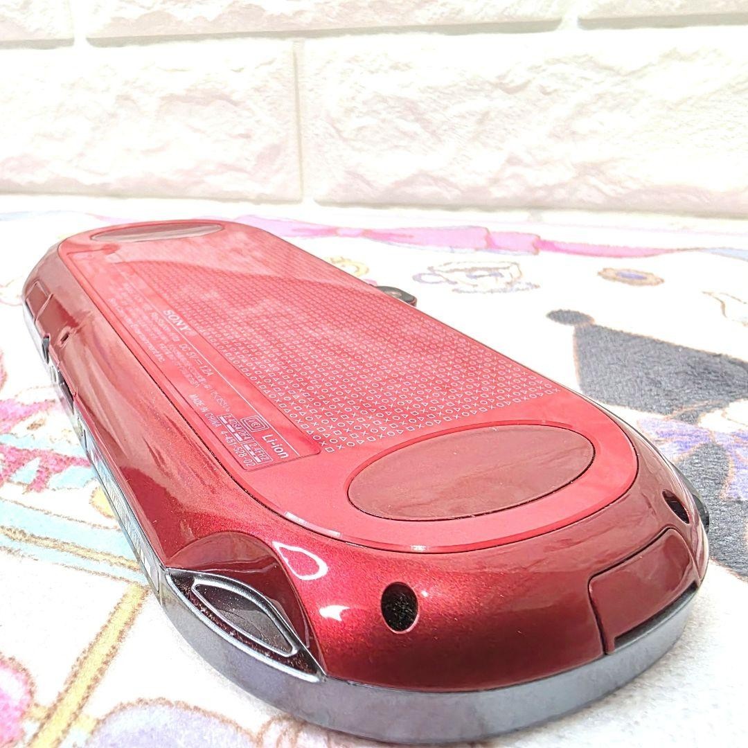 Near mint SONY PlayStation Vita Wi-Fi Model Cosmic Red Limited Edition PCH-1100