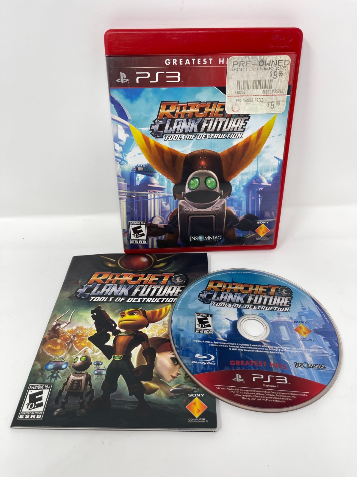 Ratchet & Clank Future: Tools of Destruction GOTY (PlayStation 3, PS3) Complete