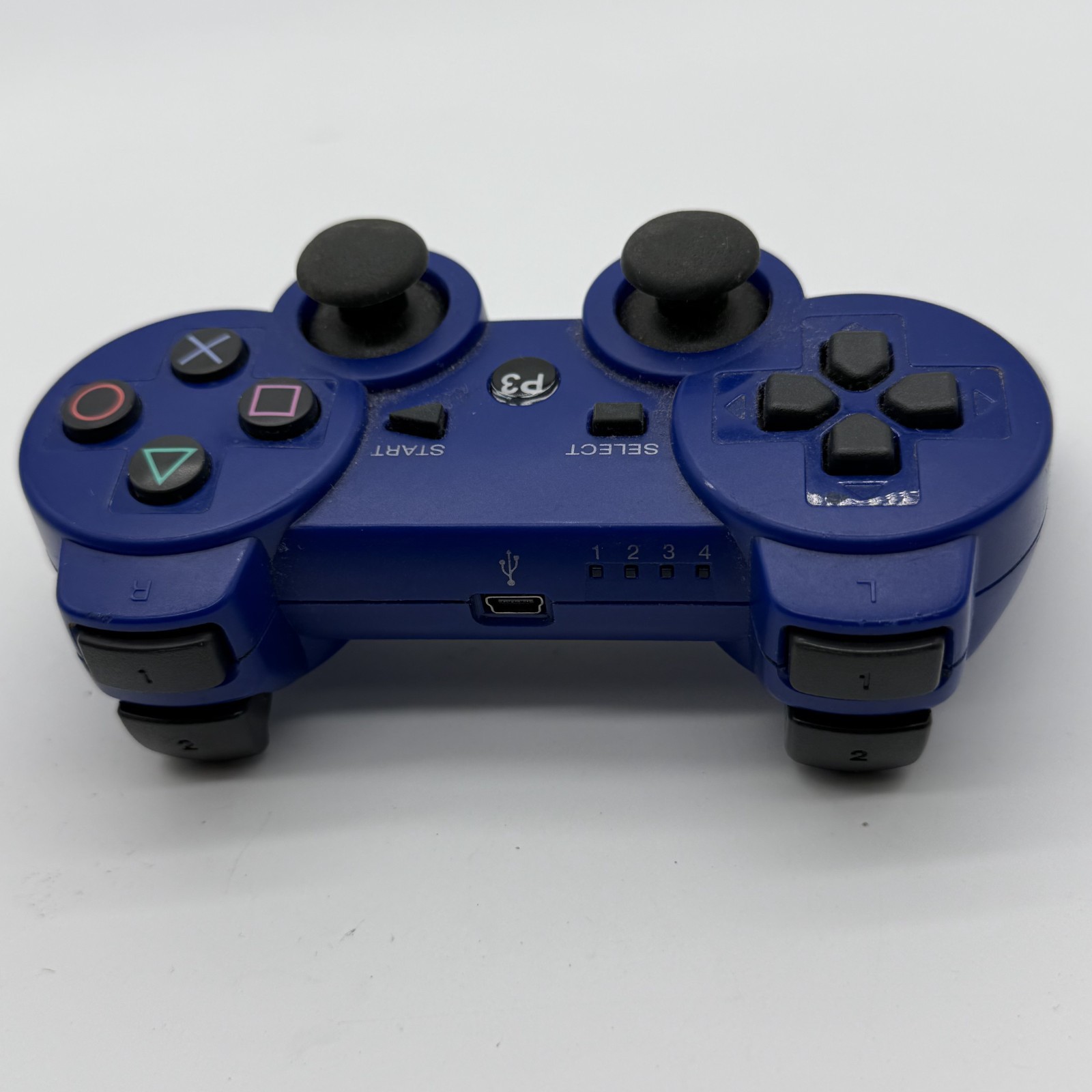 Blue PS3 Wireless Controller (Model No. CECHZC2U) Bluetooth Third Party